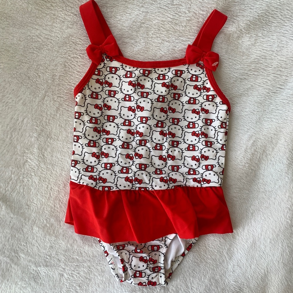 Hello Kitty 2T One Piece Swimsuit